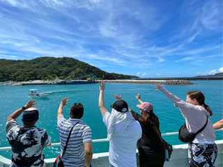 座間味島ありがとう